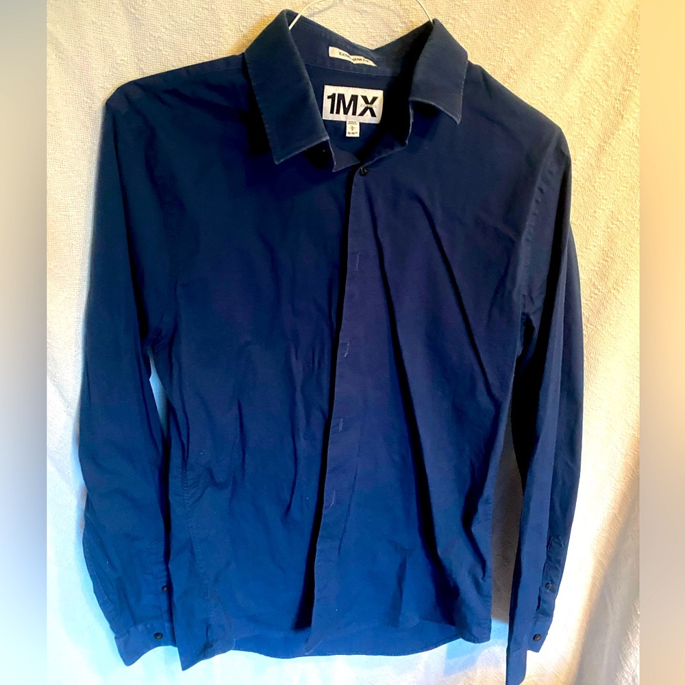 1MX Express Extra slim fit Button Up